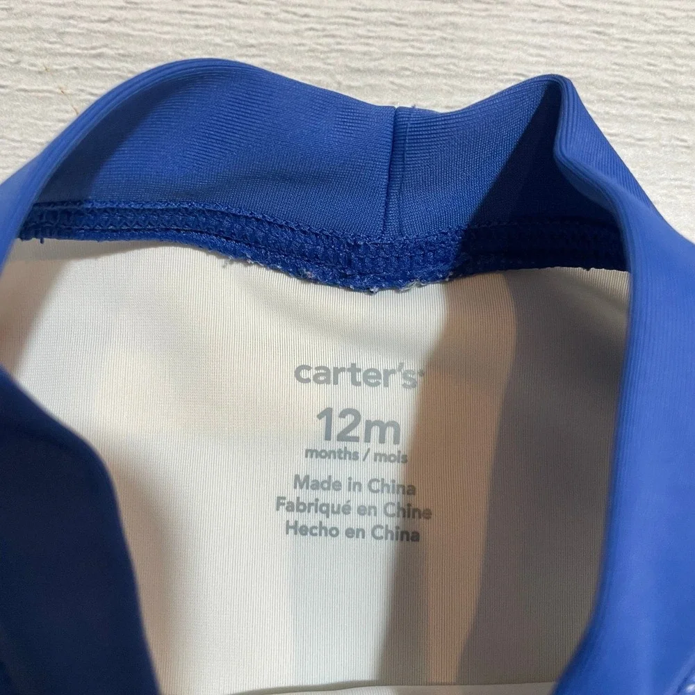 Carters baby sea animals rash guard‎ 12 months